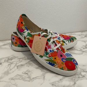 NWT Rifle Paper Co. X Keds Lace Up Floral Sneakers | 11 womens